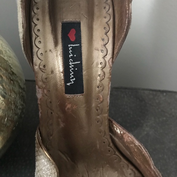 Luichiny pointed toe faux suede low heel pumps - Picture 2 of 6